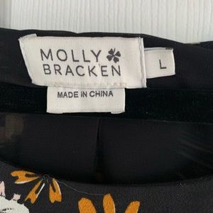 Molly Braken Floral Dress Size Large